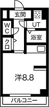 Doクレスト新大阪 201 ｜ 大阪府大阪市東淀川区東中島１丁目15-15（賃貸マンション1R・2階・24.39㎡） その2