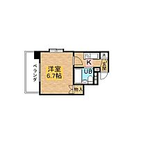 クレベール大井手  ｜ 長崎県長崎市大井手町（賃貸マンション1K・6階・21.77㎡） その2