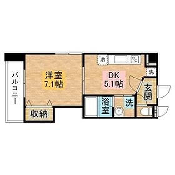 Excel View英 ｜長崎県長崎市西山本町(賃貸マンション1DK・2階・30.10㎡)の写真 その2