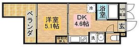 ルクソール錦  ｜ 長崎県長崎市目覚町（賃貸マンション1DK・3階・26.07㎡） その2