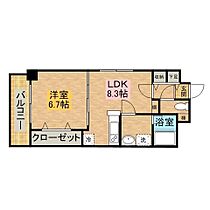 カルディア宝町  ｜ 長崎県長崎市宝町（賃貸マンション1LDK・8階・39.15㎡） その2