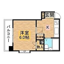 クレベール大井手  ｜ 長崎県長崎市大井手町（賃貸マンション1K・2階・20.93㎡） その2