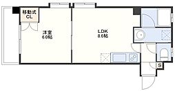 クレール天神 2階