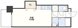 フォートうらかみ ワンルームの間取図画像