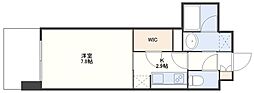 PJRプレシア浦上駅南 1Kの間取図画像