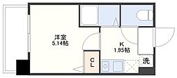 S-FORT長崎興善町 1Kの間取図画像