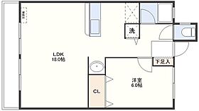 ウェル辻町  ｜ 長崎県長崎市辻町（賃貸マンション1LDK・2階・42.05㎡） その2