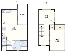 F-CUBEアルティス 2LDKの間取図画像