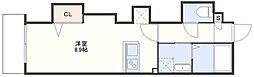 521岡町 ワンルームの間取図画像