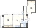 ユーロハイツ岩屋6階6.4万円