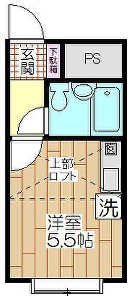 ベルピア竹ノ塚 ｜東京都足立区伊興５丁目(賃貸アパート1R・1階・14.53㎡)の写真 その2