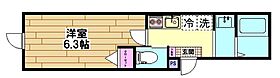 G.Flap興野 101 ｜ 東京都足立区興野２丁目3-8（賃貸アパート1K・1階・21.11㎡） その2