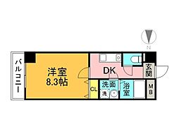 間取図画像 1DK