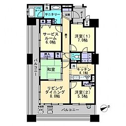 間取図画像 3LDK