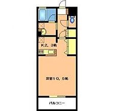 SheltieS 1Kの間取図画像