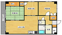 第3吉川ビル 3LDKの間取図画像