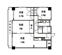 広島電鉄８系統 舟入川口町駅 徒歩13分