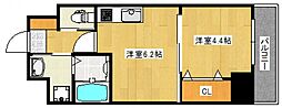 Welsh.Sビル5 1DKの間取図画像