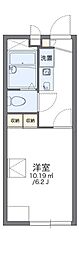 レオパレス戸坂中町 1Kの間取図画像