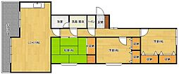 レジェンド.木ノ元 3LDKの間取図画像