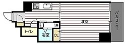 大州アベニュー 1Kの間取図画像