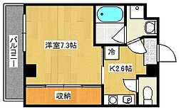 リアライズ 1Kの間取図画像