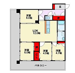 間取図画像 4LDK
