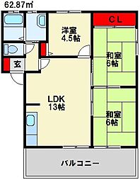 JR筑豊本線 二島駅 徒歩24分 2階/-
