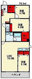 JR筑豊本線 本城駅 徒歩27分 2階/-