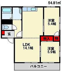 アーバン十字路 B棟 1階/103