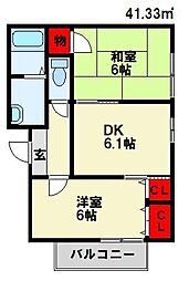 JR筑豊本線 本城駅 徒歩12分