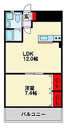 筑豊電気鉄道 永犬丸駅 徒歩15分 3階/-
