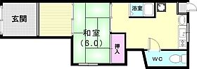 駒ヶ林町3丁目貸家  ｜ 兵庫県神戸市長田区駒ケ林町3丁目13-1（賃貸一戸建1DK・1階・34.00㎡） その2