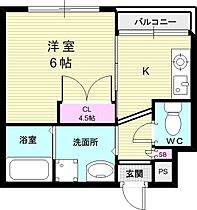 オーシャンズコート  ｜ 兵庫県神戸市中央区北長狭通4丁目7-12（賃貸マンション1K・2階・23.73㎡） その2