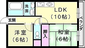 ハイツウインザーガーデン  ｜ 兵庫県神戸市北区南五葉1丁目（賃貸マンション2LDK・4階・51.30㎡） その2