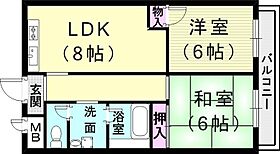 グランディア　ミ・アモーレ鈴蘭台  ｜ 兵庫県神戸市北区鈴蘭台北町3丁目12-16（賃貸マンション2LDK・2階・54.00㎡） その2