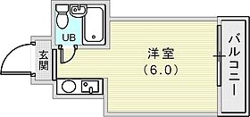 ネオダイキョー神戸元町  ｜ 兵庫県神戸市中央区元町通6丁目8-3（賃貸マンション1R・11階・13.94㎡） その2