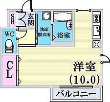 シャーメゾン湊川  ｜ 兵庫県神戸市兵庫区湊川町2丁目11-14（賃貸アパート1R・2階・27.49㎡） その2