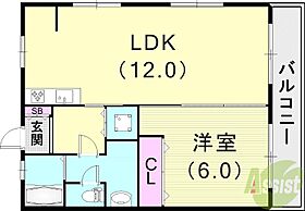 甲南クレセントハイツ  ｜ 兵庫県神戸市東灘区甲南町4丁目（賃貸マンション1LDK・4階・38.00㎡） その2