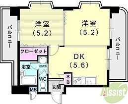 リヴェール本山  ｜ 兵庫県神戸市東灘区森北町2丁目（賃貸マンション1LDK・4階・35.37㎡） その2