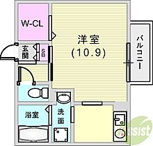 ヴィアーレ 102 ｜ 兵庫県神戸市東灘区本庄町2丁目9-13（賃貸アパート1K・1階・29.36㎡） その2