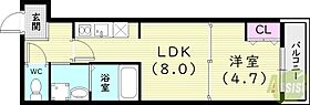 フジパレス香櫨園サウス  ｜ 兵庫県西宮市川西町（賃貸アパート1LDK・1階・33.00㎡） その2