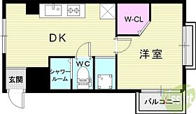 ロイヤル小松  ｜ 兵庫県西宮市小松南町3丁目3-37（賃貸アパート1DK・2階・30.00㎡） その2