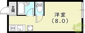 ビューハイツ大谷  ｜ 兵庫県西宮市甲子園六番町（賃貸アパート1R・2階・20.00㎡） その2