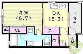 ノースコート北口  ｜ 兵庫県西宮市高木東町3-12（賃貸マンション1DK・1階・40.00㎡） その2