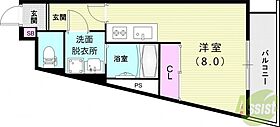 本山ローズプラザ  ｜ 兵庫県神戸市東灘区本山北町1丁目（賃貸マンション1R・1階・24.19㎡） その2