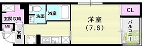 ボニート魚崎  ｜ 兵庫県神戸市東灘区魚崎南町2丁目（賃貸マンション1K・4階・30.31㎡） その2