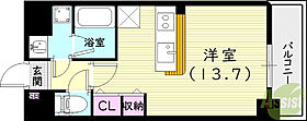 メゾンエクセラン  ｜ 兵庫県西宮市津門住江町（賃貸マンション1R・2階・33.90㎡） その2