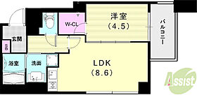 モレス・ヴィラ本山中町  ｜ 兵庫県神戸市東灘区本山中町3丁目（賃貸マンション1LDK・3階・35.21㎡） その2