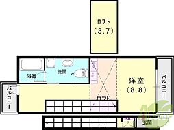 ヴィアノ芦屋親王塚 2階
